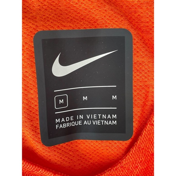 Nike Tech Pack Breathe NWT Men's Running Reflect Trim Orange Shirt Size Medium - Picture 7 of 16